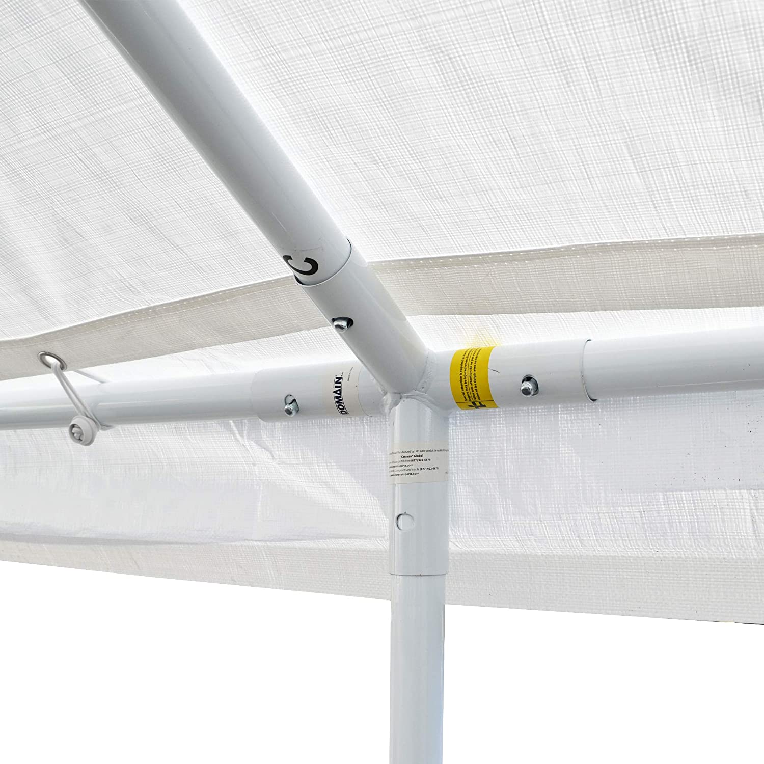 Domain Pro 150 10' x 15' Carport Shelter, White