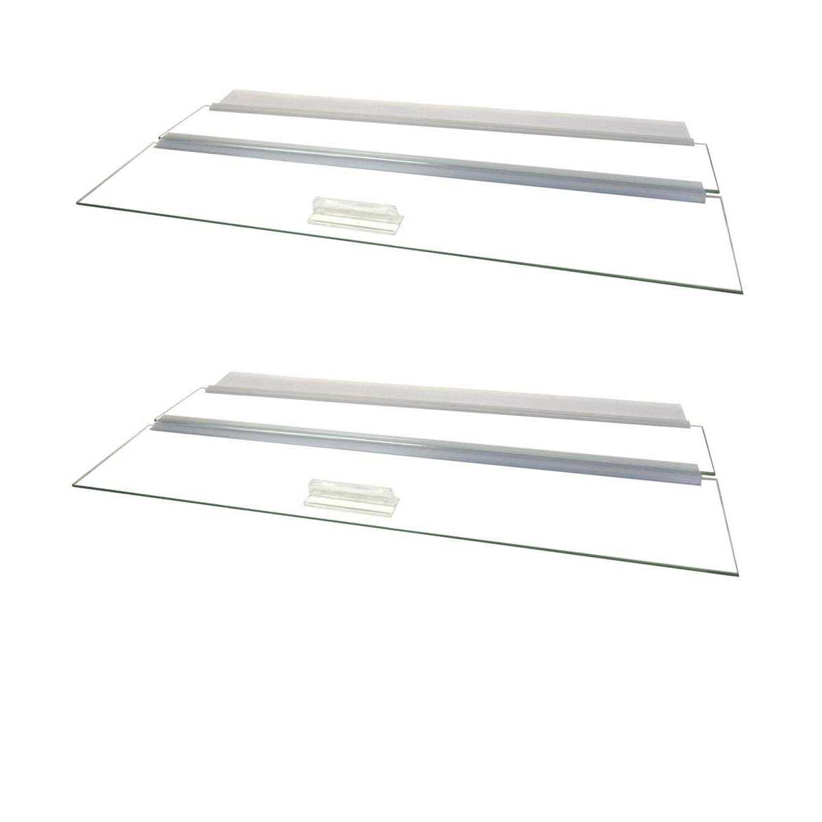 Blue Spotted Glass Canopy for Aquariums with and Without Center Braces - Pet Supplies online store