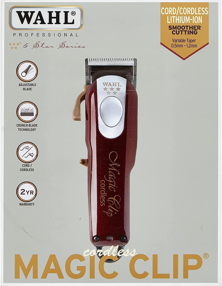 Wahl Professional Cordless Magic Clip, 1 Unit (Pack of 1)