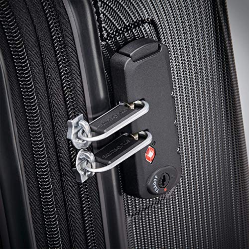 Samsonite Winfield 3 DLX Hardside Expandable Luggage with Spinners, Silver, Carry-On 20-Inch