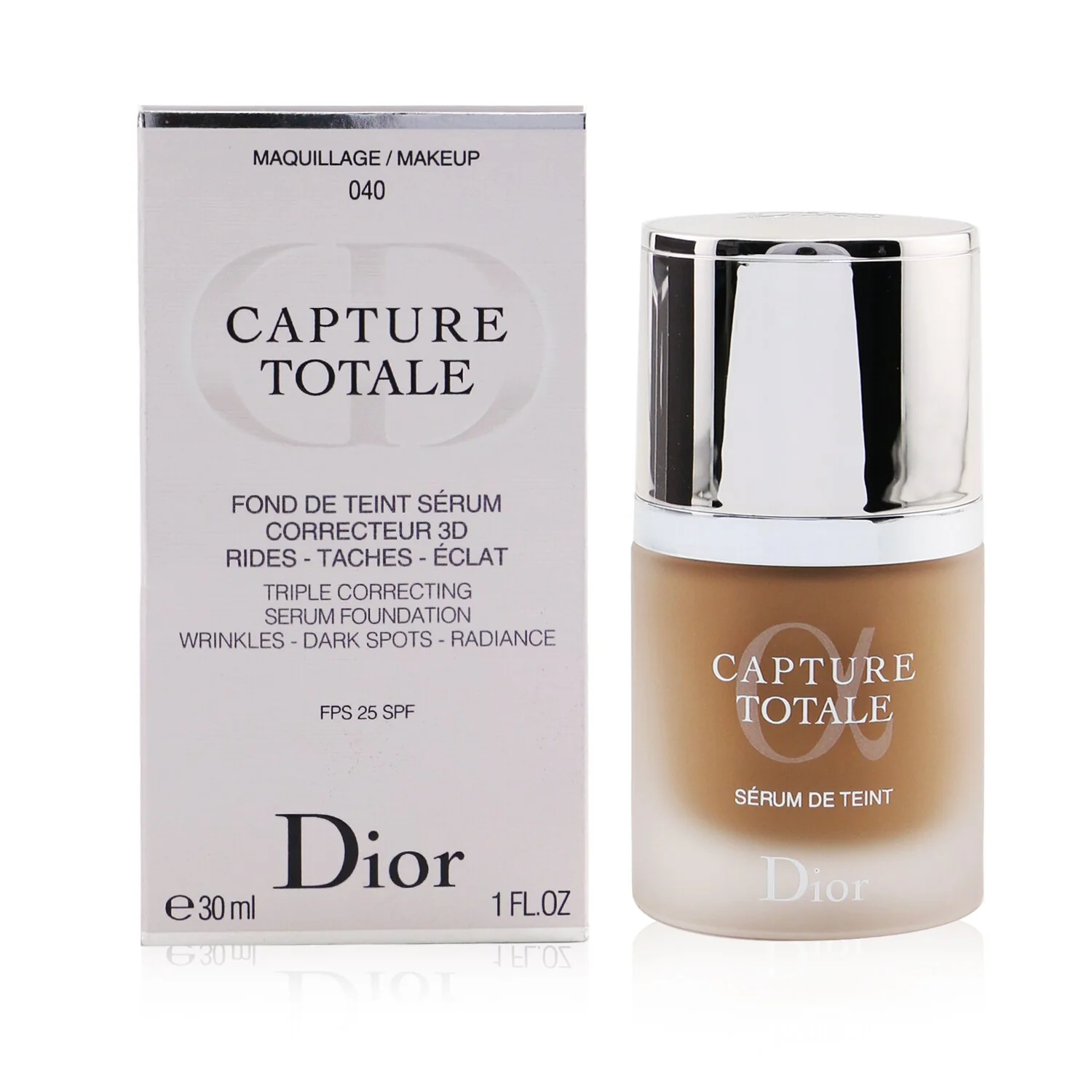 Christian Dior Capture Totale Triple Correcting Serum Foundation SPF25 - # 032 Rosy Beige  30ml/1oz