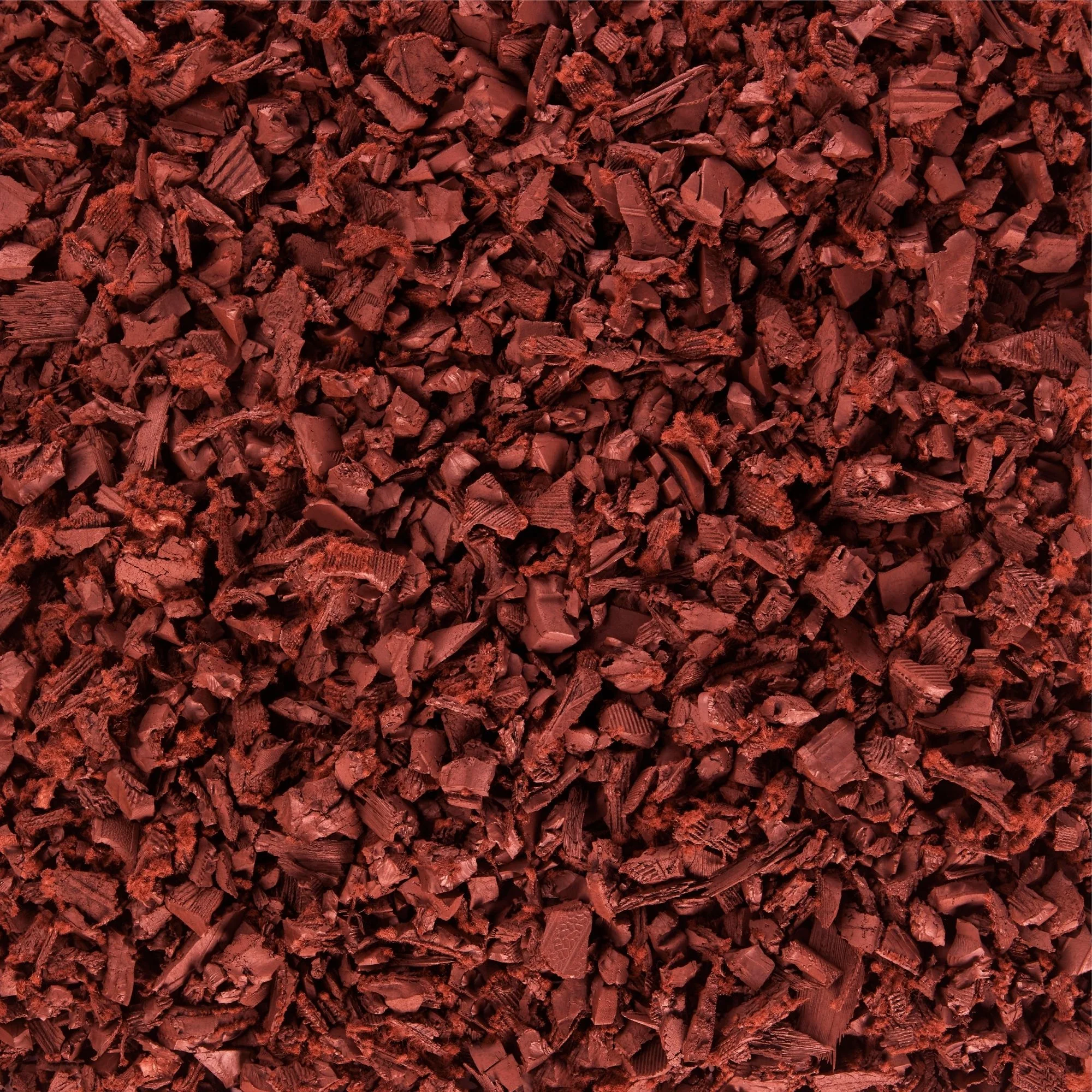 GroundSmart Red Rubber Mulch, 75 cu ft Super Sack