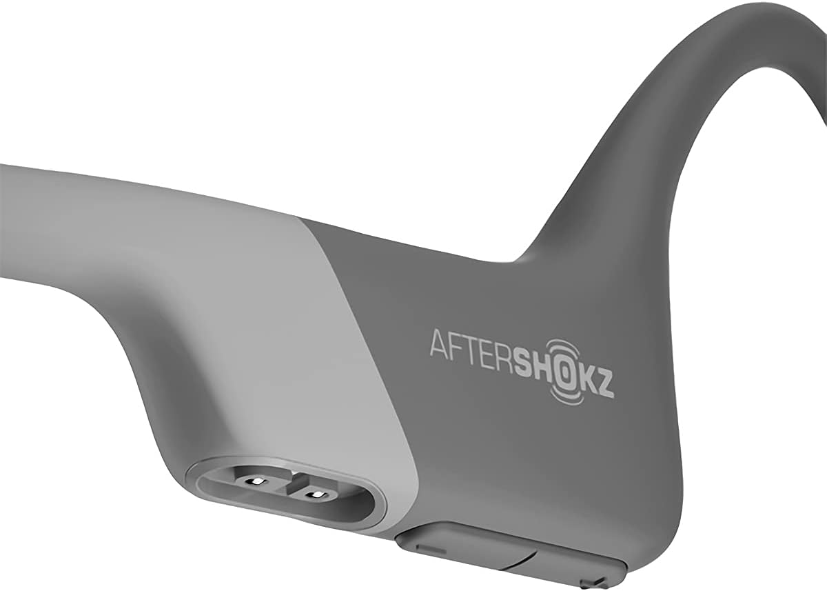 AfterShokz Aeropex - Open-Ear Bluetooth Bone Conduction Sport Headphones - Sweat Resistant Wireless Earphones for Workouts and Running - Built-in Mic