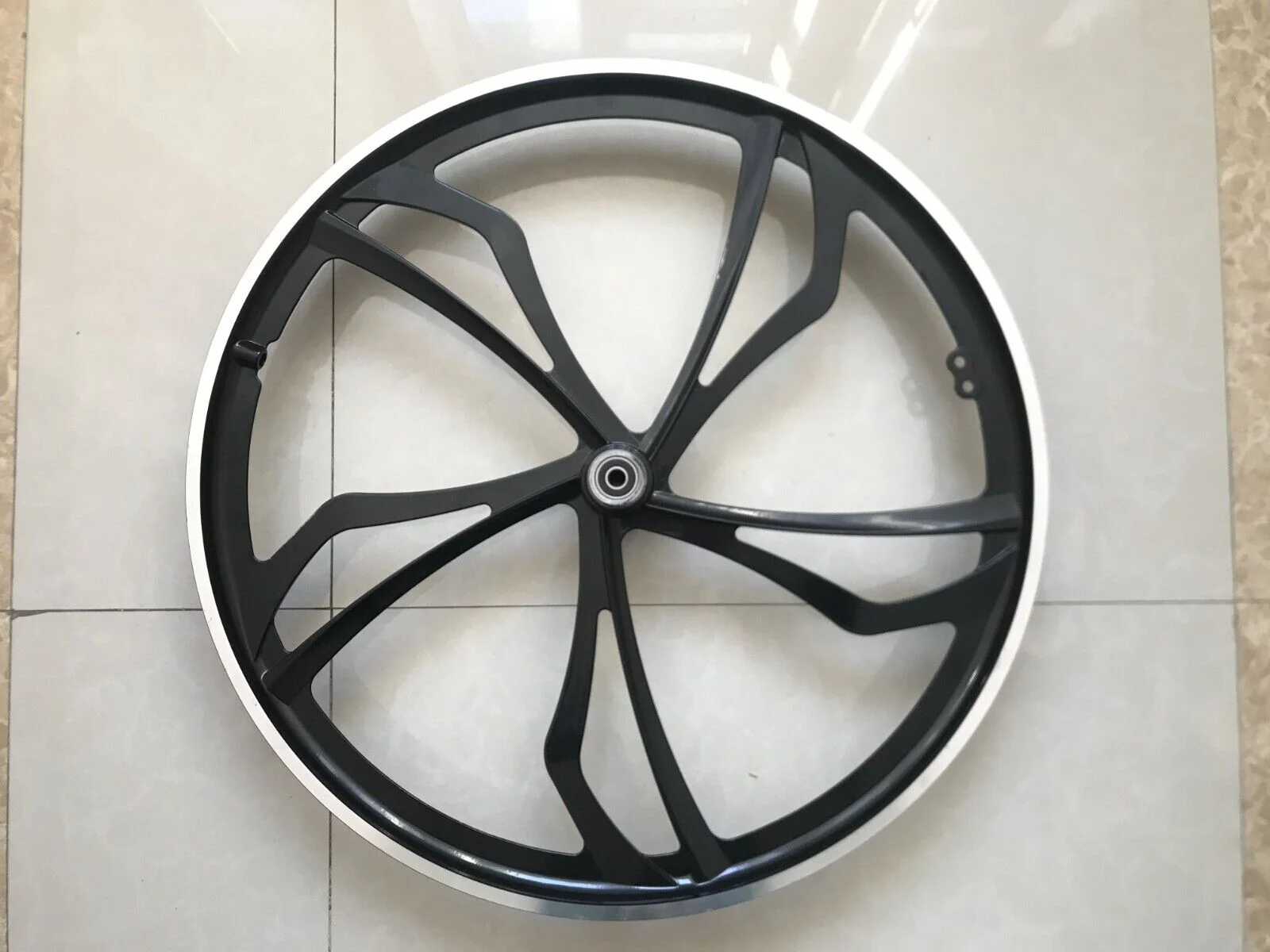 CDHPOWER 24" Aluminum Alloy Rear Mag Wheel Rim Only & 22T Flywheel/Bicycle Rim/Bike Wheel for Rotary (Single and Multi-Speed) Flywheel