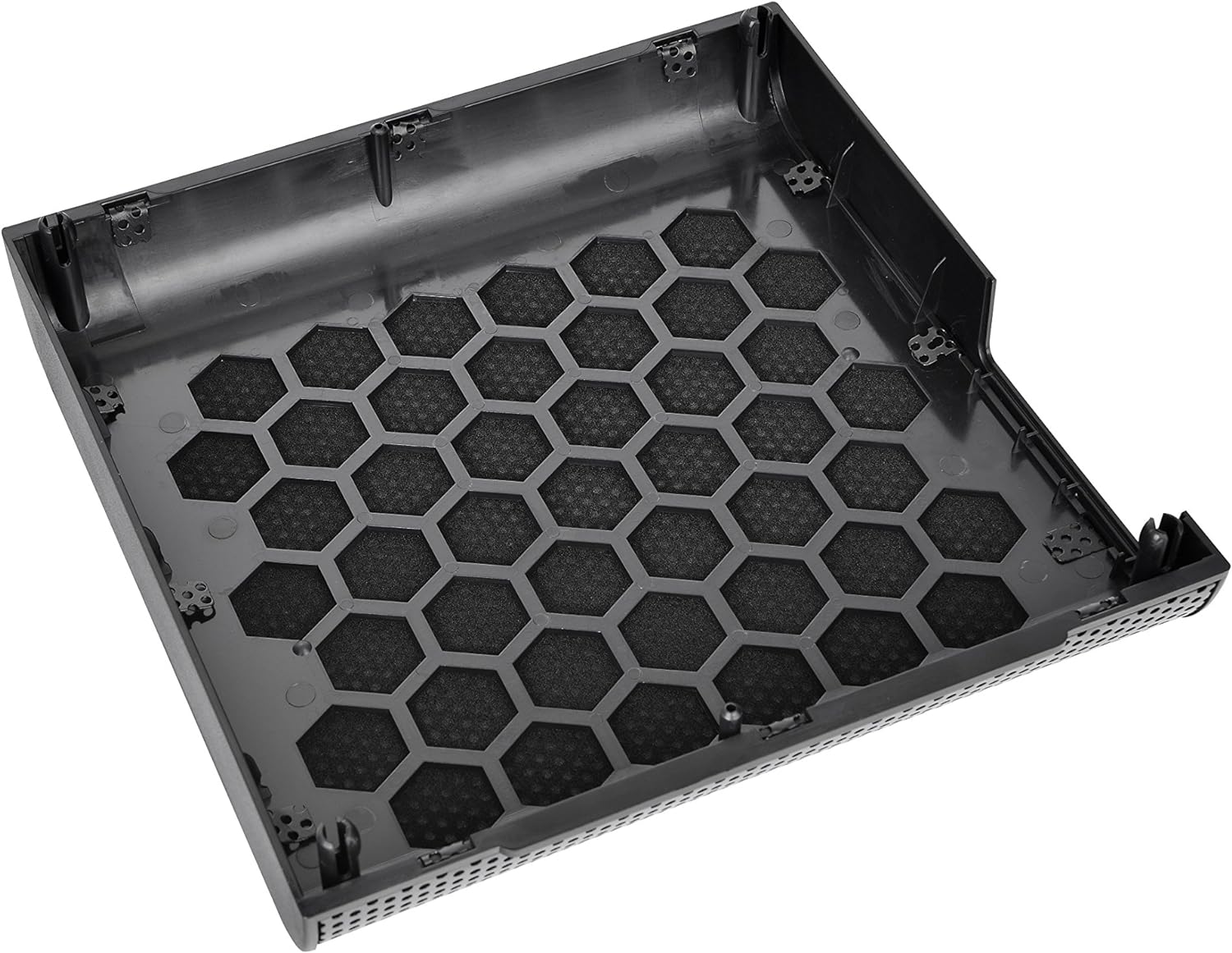 Thermaltake Core V1 SPCC Mini ITX Cube Gaming Computer Case Chassis, Interchangeable Side Panels, Black Edition, CA-1B8-00S1WN-00