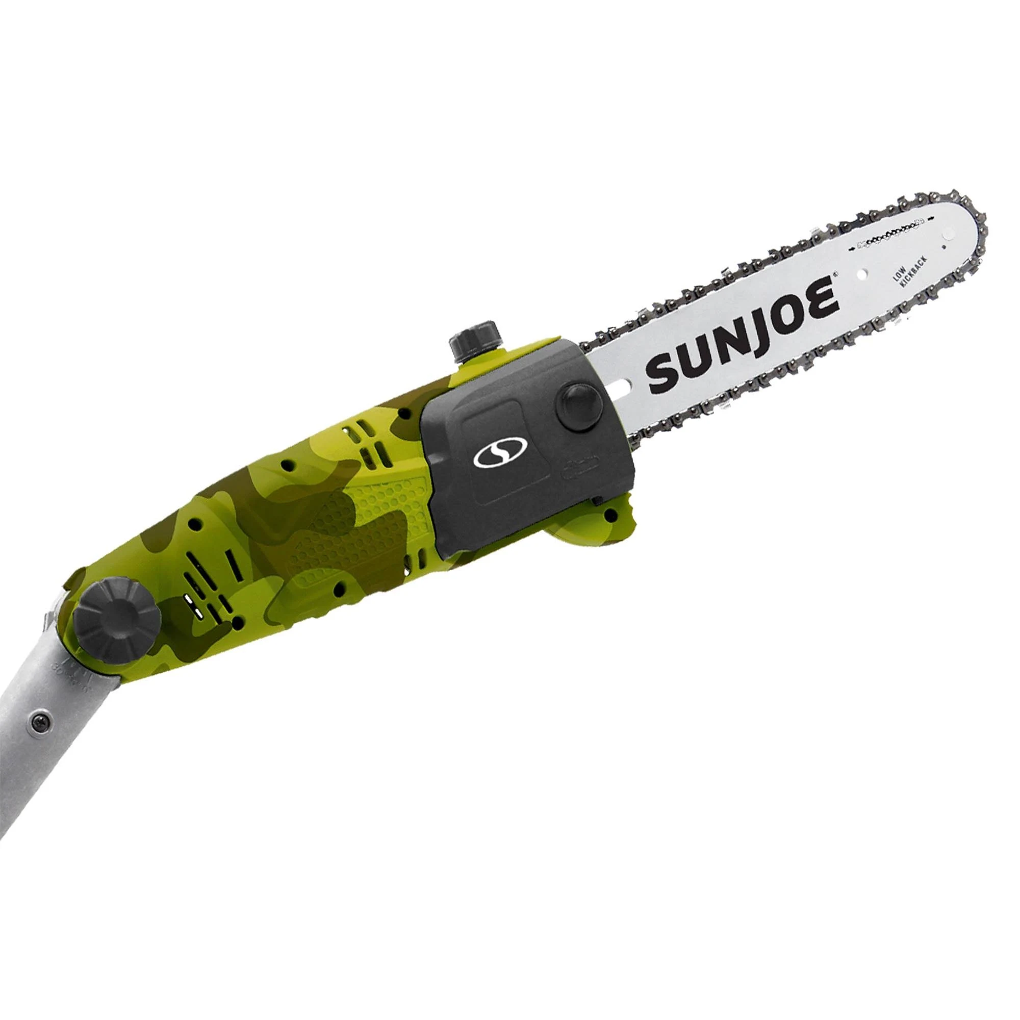 Sun Joe Swj803e-cmo 10 inch 8.0 Amp Electric Multi-Angle Pole Chain Saw, Camo