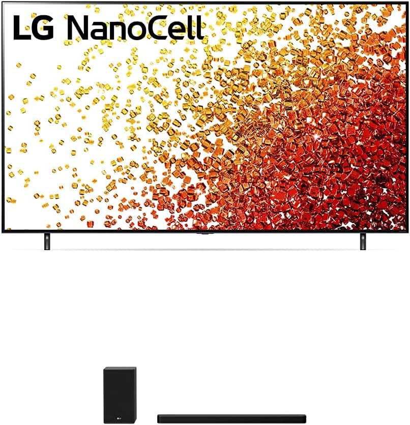 LG 65NANO90UPA Alexa Built-In NanoCell 90 Series 65" 4K Smart UHD NanoCell TV (2021)