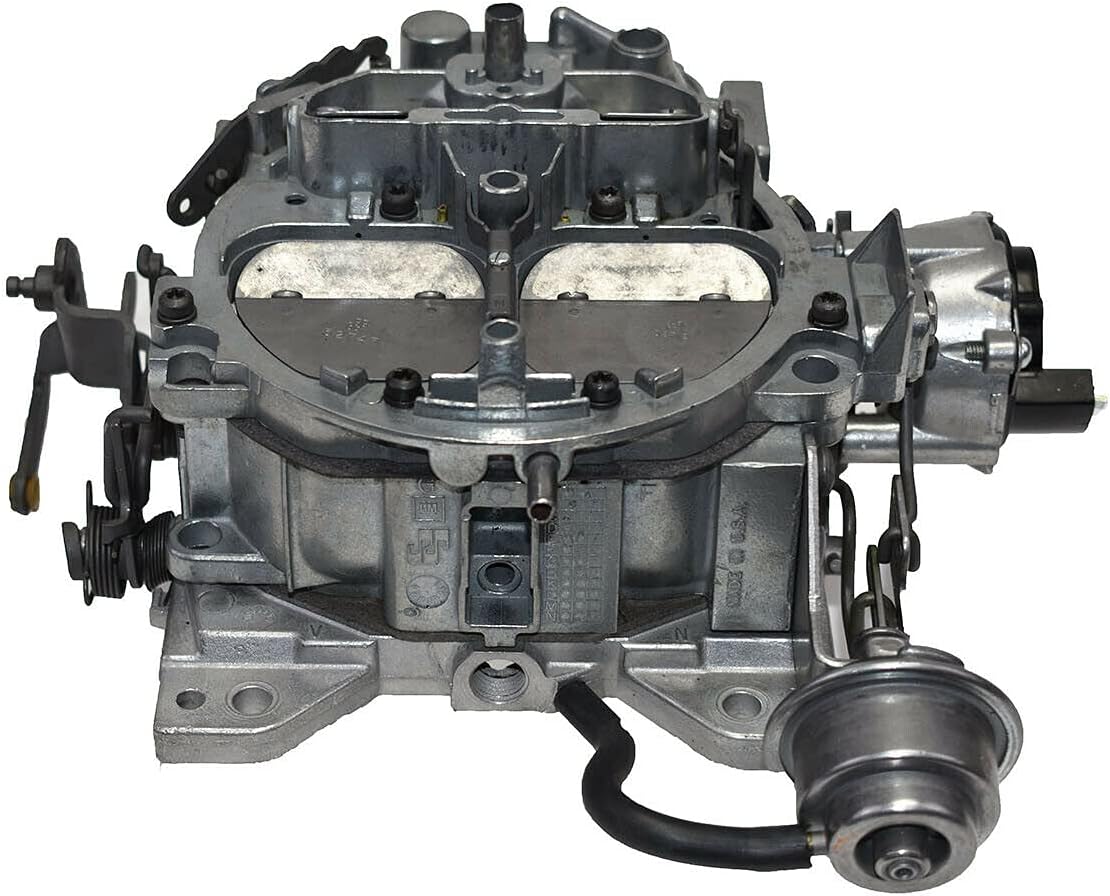 A-Team Performance - 1904 REMANUFACTURED Rochester Quadrajet Carburetor 4MV - Compatible with GM Chevrolet Chevy 1980-1989 Electric Choke Carb