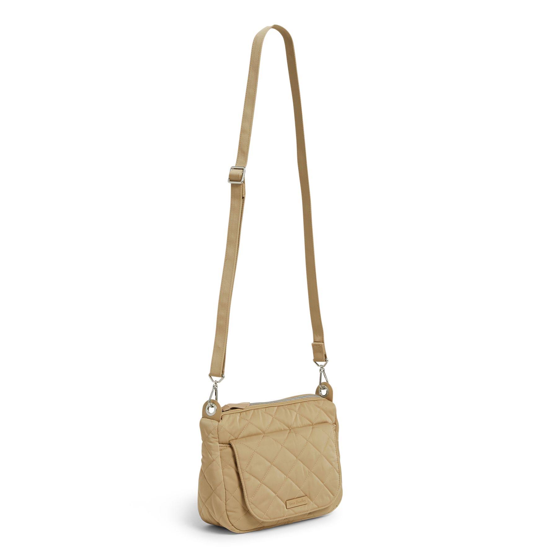 Vera Bradley Carson Mini Shoulder Bag in Khaki
