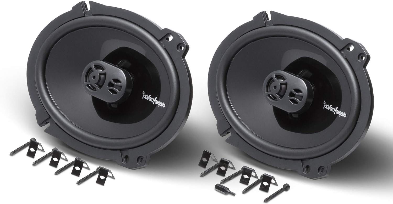 Rockford Fosgate P1683 Punch 6"x8" 3-Way Full Range Speaker (Pair)