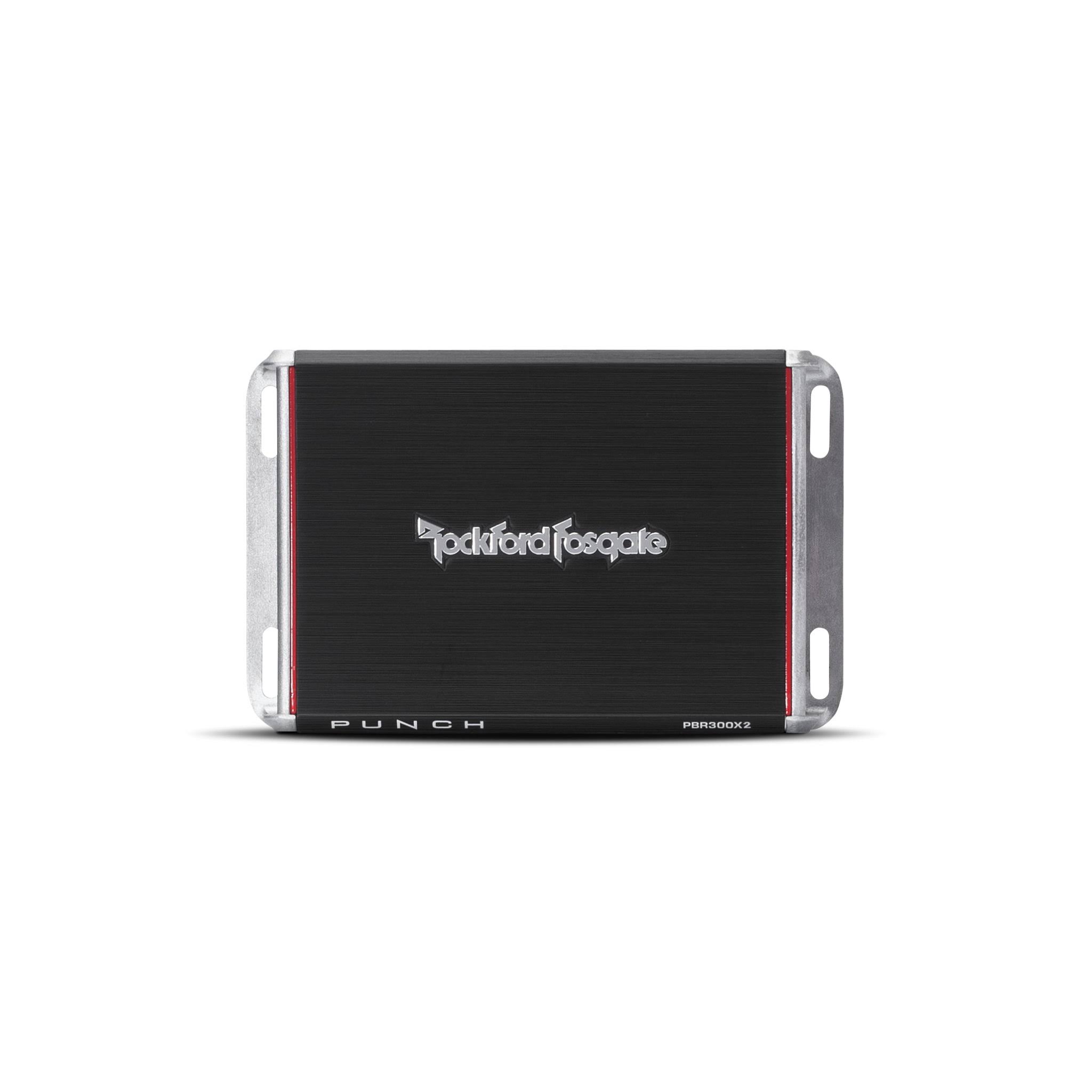 Rockford Fosgate Punch PBR300X2 Class BR 2-Channel Car Amplifier - 300W