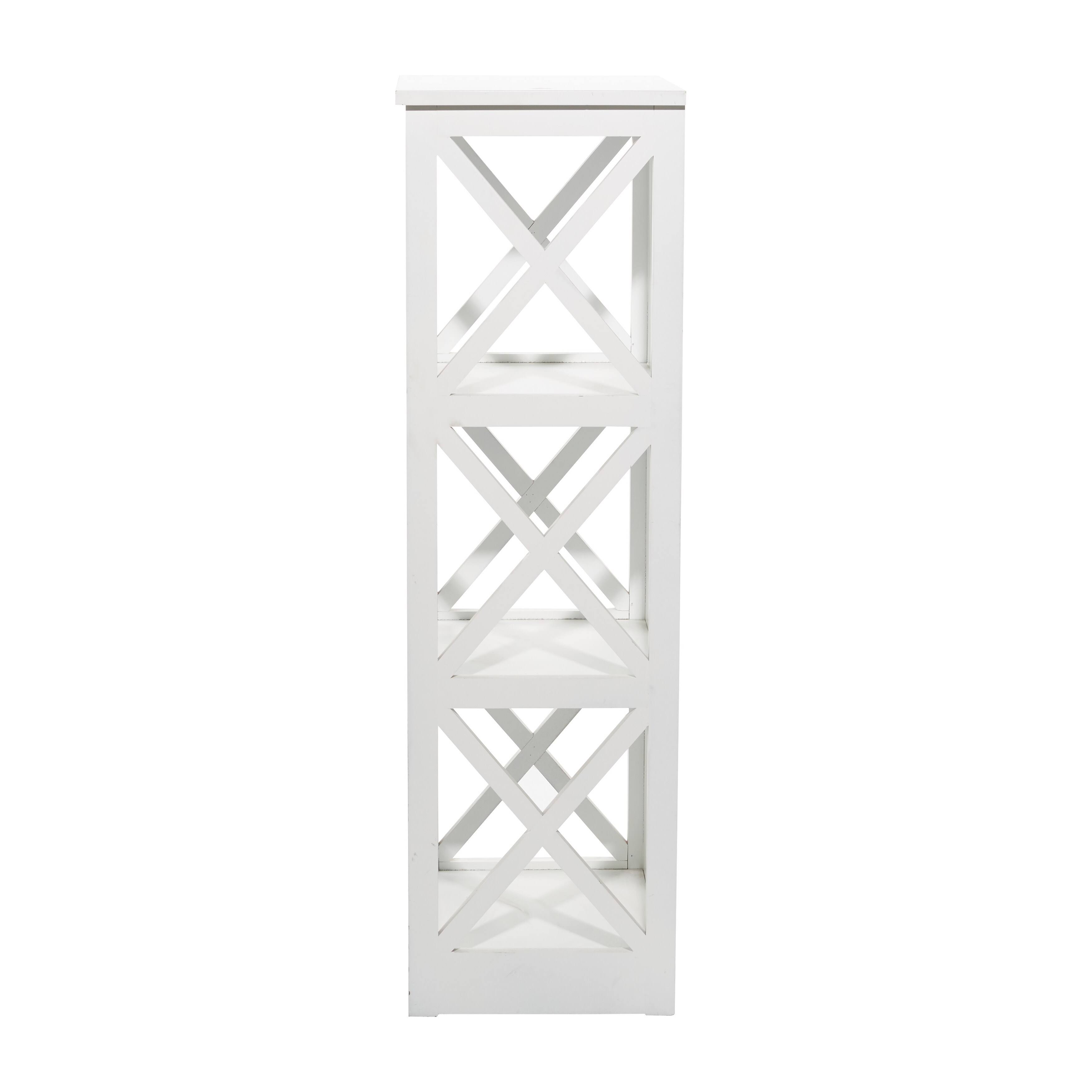 Delicate White Wood Shelf