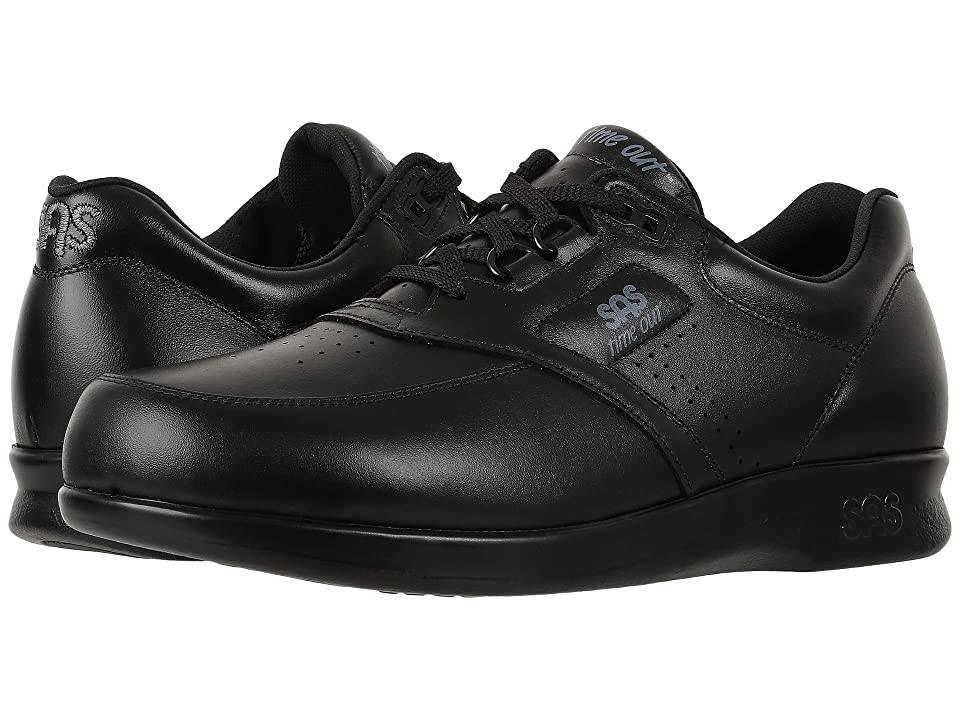 SAS Men&s Time Out Black 9 Narrow