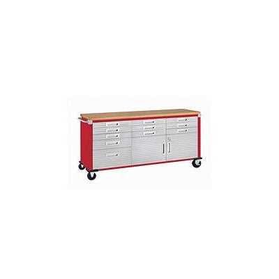 Seville Classics UltraHD Rolling Workbench - Red - Shop Hardware Tools Online Store