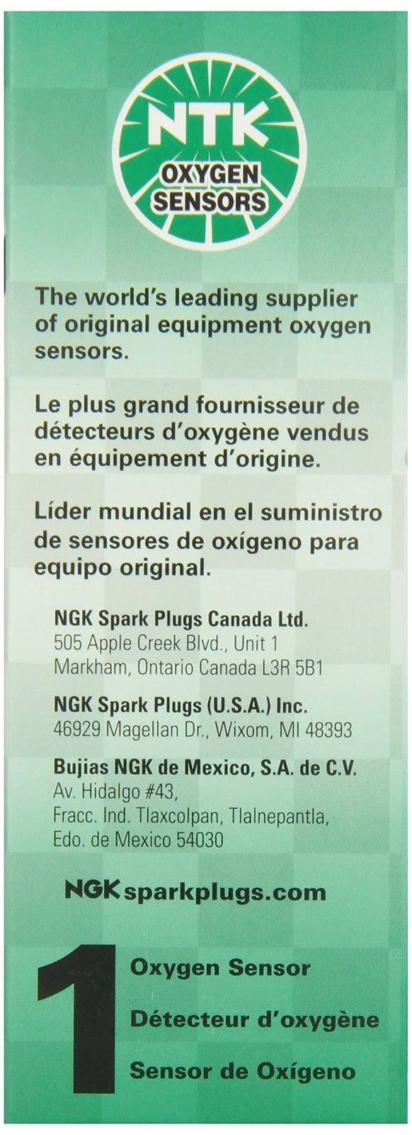 NTK 24302 Oxygen Sensor