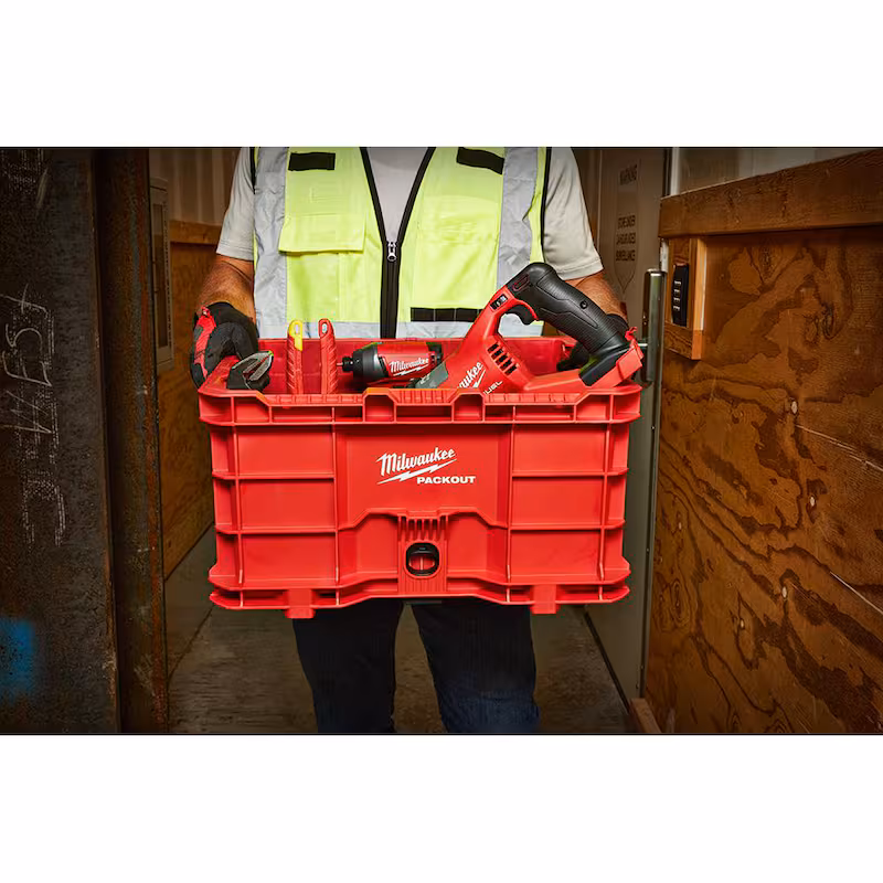 PACKOUT 22 in. Rolling Tool Box/22 in. Large Tool Box/18.6 in. Tool Storage Crate Bin