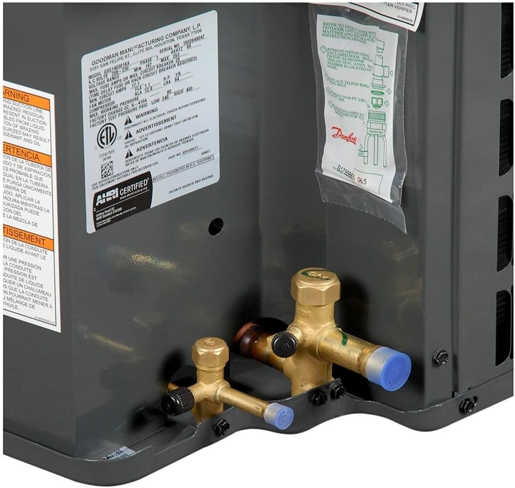 Goodman 3 Ton 14.3 SEER2 Value Series Air Conditioner Condenser - Free Thermostat Included