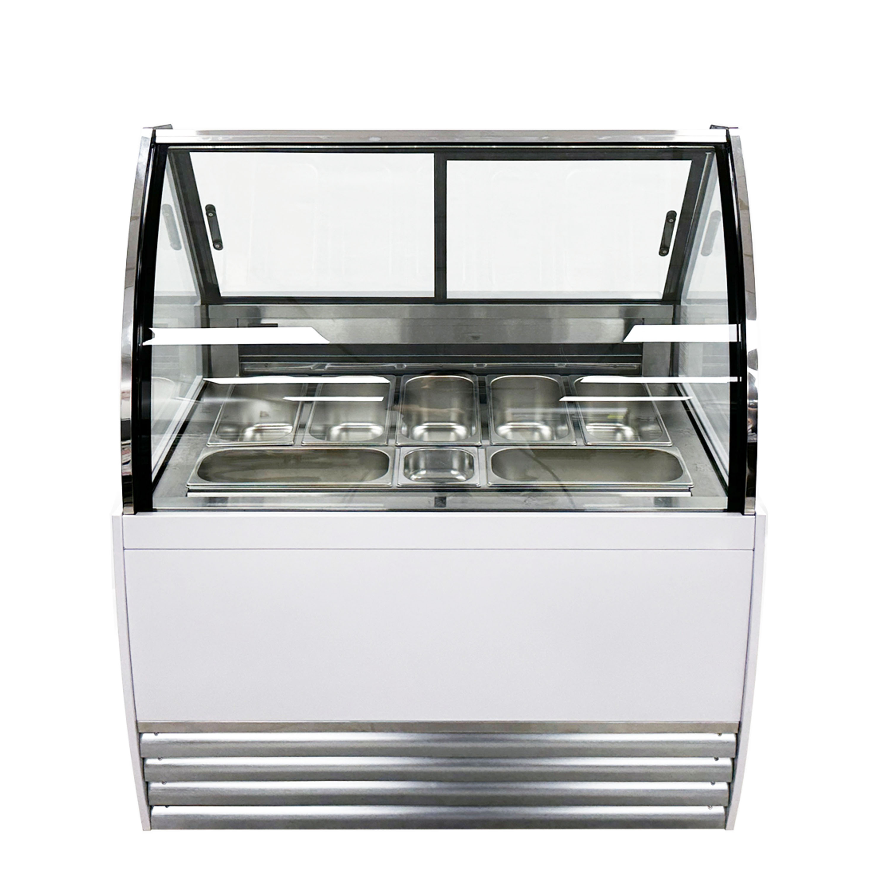 42" Gelato Dipping Cabinet Cooler Depot 7 pan DW-7R