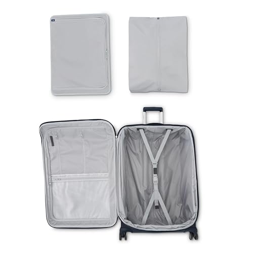 Samsonite Elevation Plus 22-Inch Carry-On - Expandable Softside Spinner Luggage - Cypress Green
