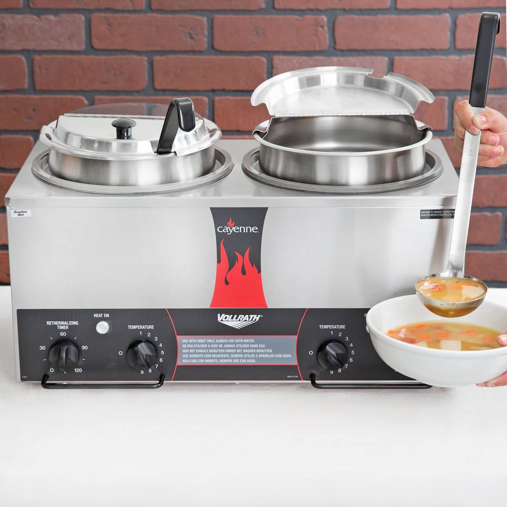 Vollrath - 72029 - Cayenne 7 qt Twin Well Rethermalizer Kit