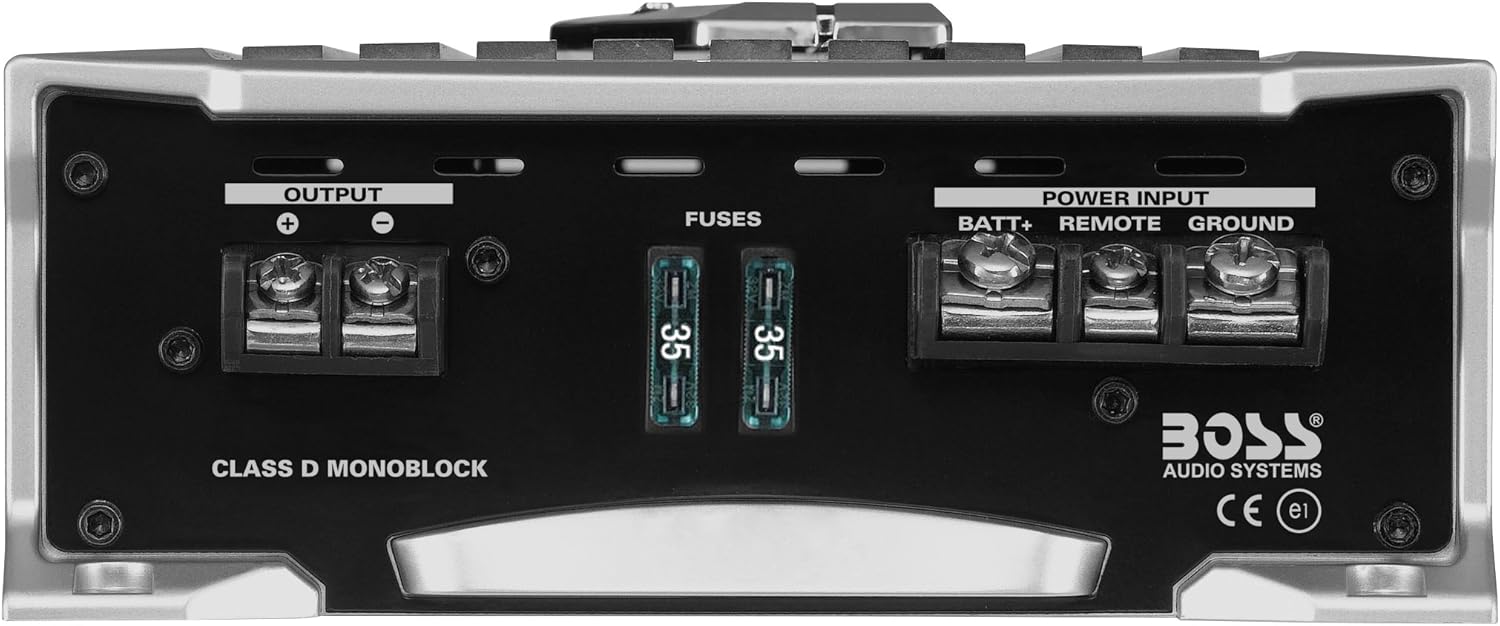 BOSS Audio Systems AR3000D Class D Car Amplifier - 3000 Watts, 1 Ohm Stable, Digital, Monoblock, Mosfet Power Supply