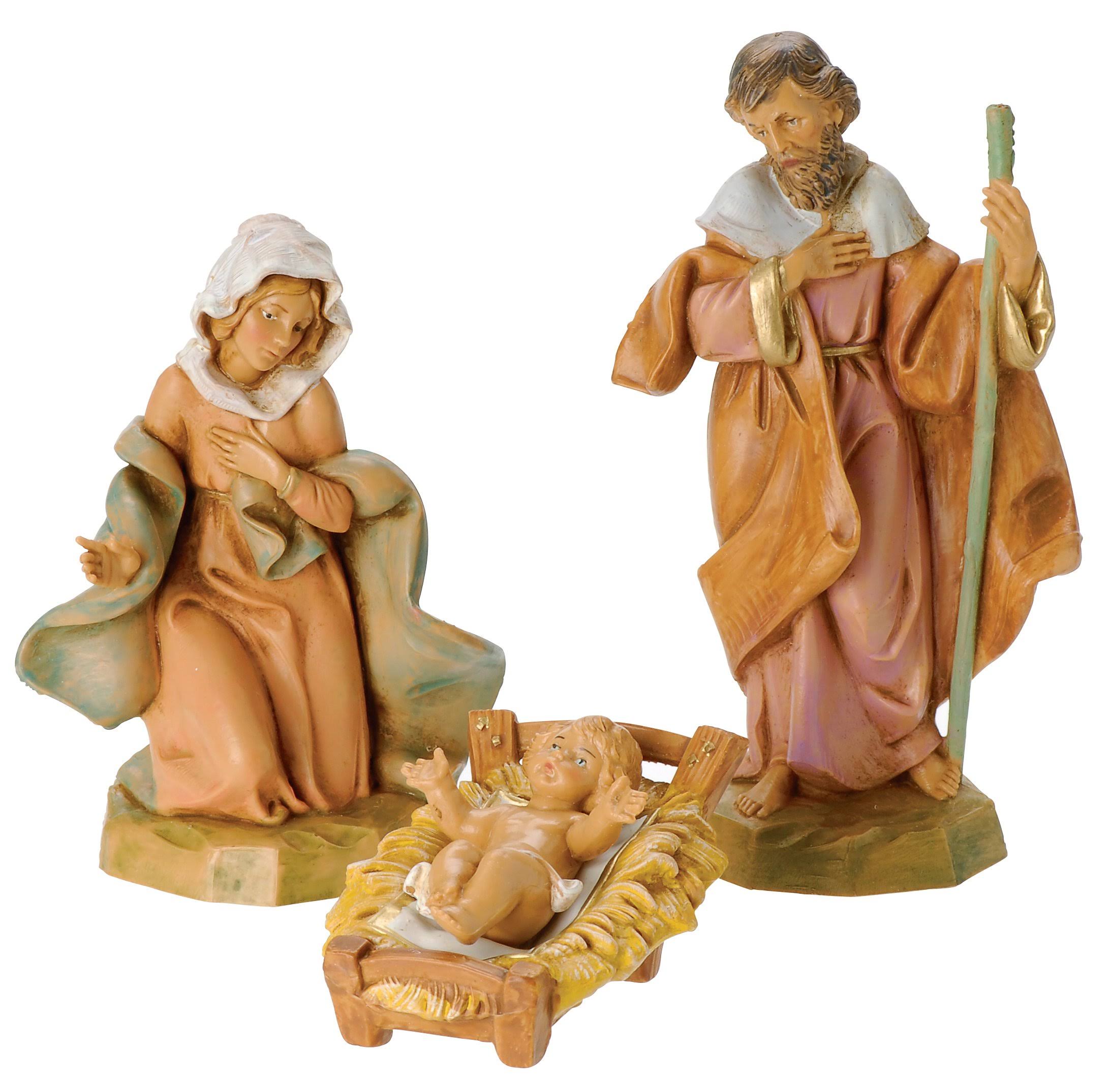 Fontanini Nativity 5 Scale 3 Piece Holy Family Set