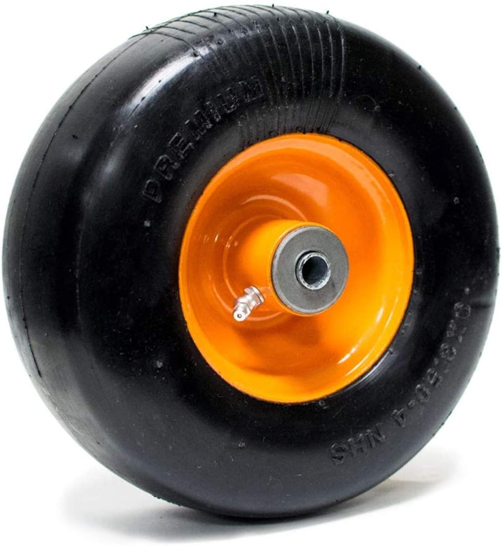 EPR 2PK Front Solid Tire Assembly Replacement for Scag 48307 Puncture Proof No Flat 9x3.50-4