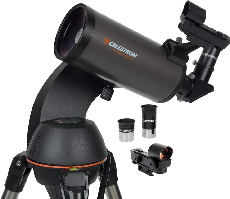 Celestron - NexStar 127SLT Computerized Telescope - Compact and Portable - Maksutov-Cassegrain Optical Design - SkyAlign Technology - Computerized Hand Control - 127mm Aperture