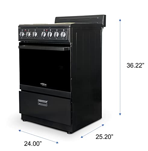 Premium Levella Electric Range with 4 Coil Burners and Single Oven