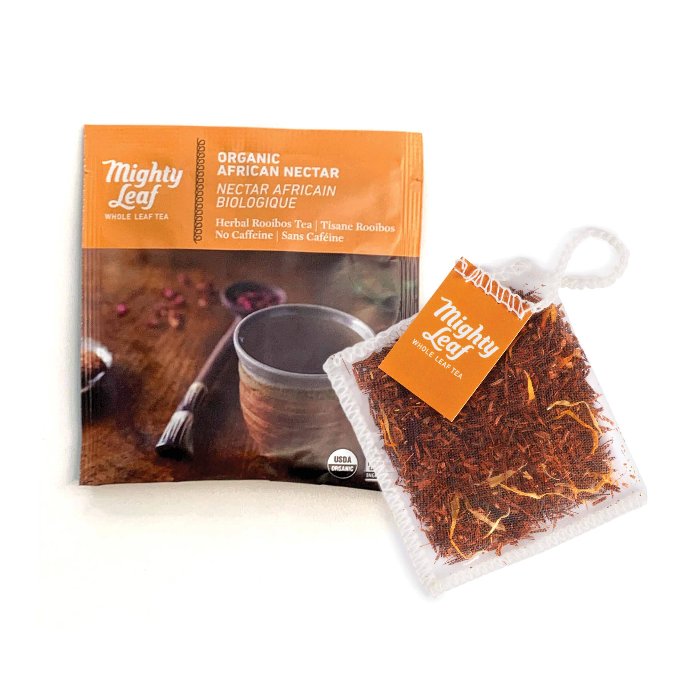 Mighty Leaf Organic African Nectar Tea, 100 Tea Pouches