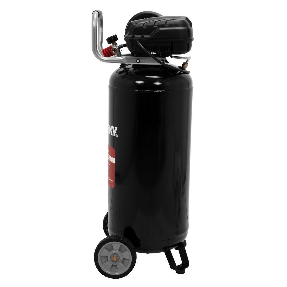 Husky C202H - 20 gal. 200 PSI Oil Free Portable Vertical Electric Air Compressor