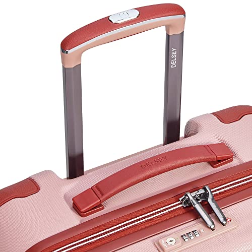 DELSEY PARIS Chatelet Air 2.0 Hardside Luggage with Spinner Wheels, Angora, Checked-Large 28 Inch