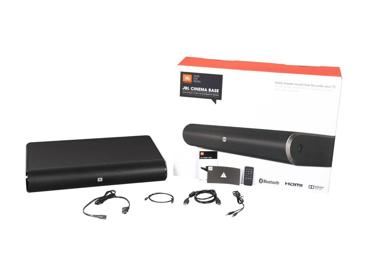 JBL Cinema Base 2.2 All-in-One Bluetooth Soundbase