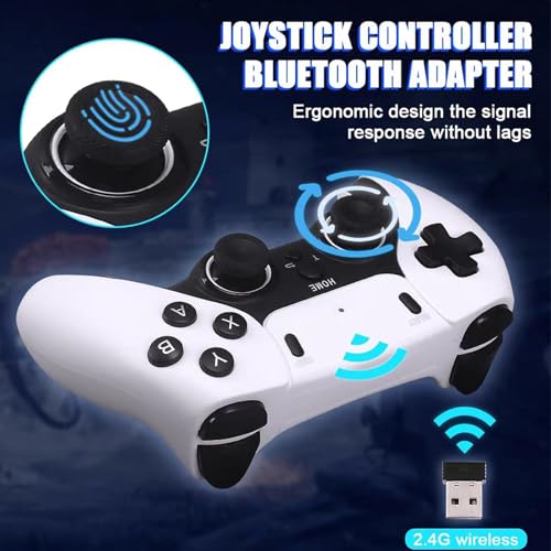 Wireless Retro Game Console, Retro Game Stick 4K HDMI Output and 2.4GHz Wireless Controller with Built-in 20000+ Games, Plug and Play Video Games for TV