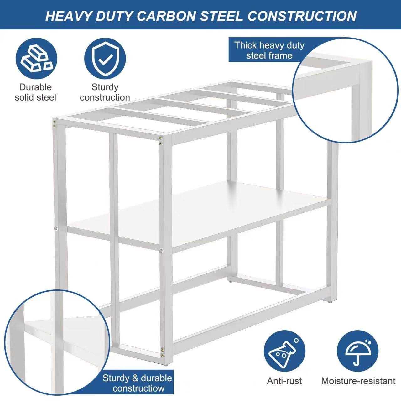 WSYFC 40 Gallon Fish Tank Stand, with Storage Shelf 36.5 x 18.5 x 29.5 Inch Aquarium Stand, Turtle Tank, Reptile Terrariums and Breeder Tank - Pet Supplies online store
