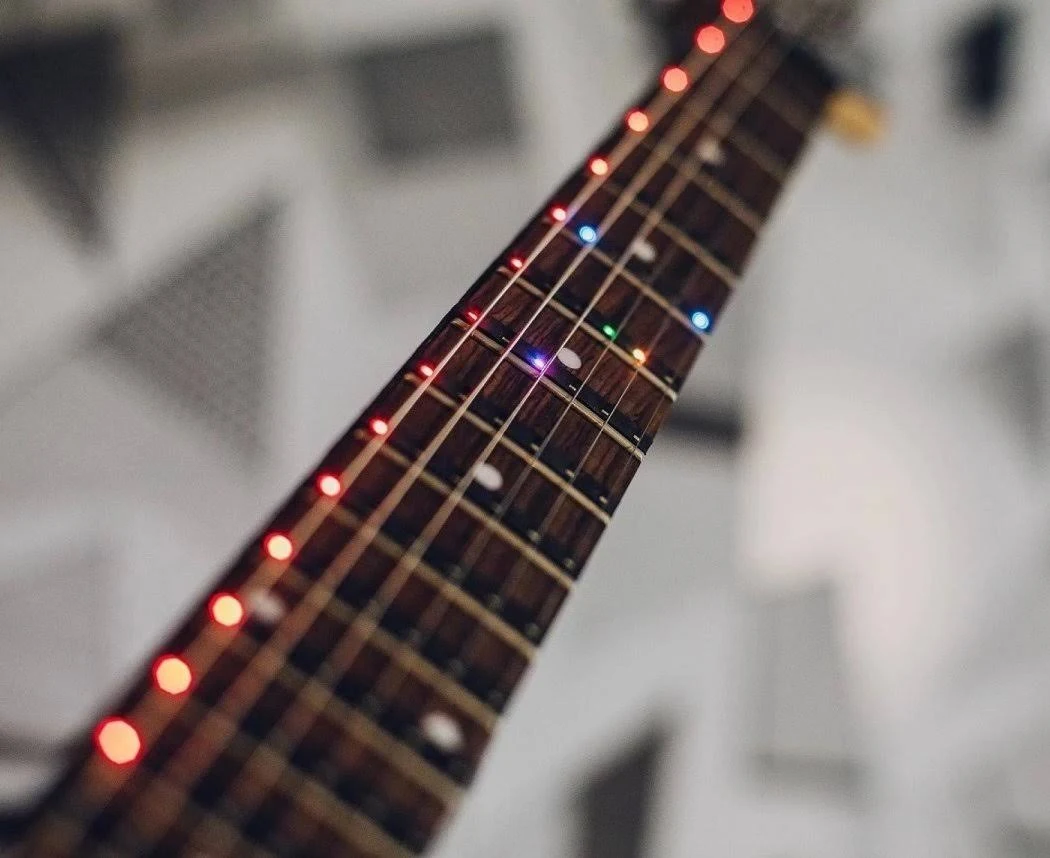 Fret Zealot LED Guitar Instruction 25.5x22 Scale Length