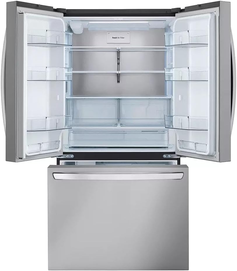LG LRFLC2706S 27 Cu. Ft. French Door Smart Refrigerator in Stainless Steel