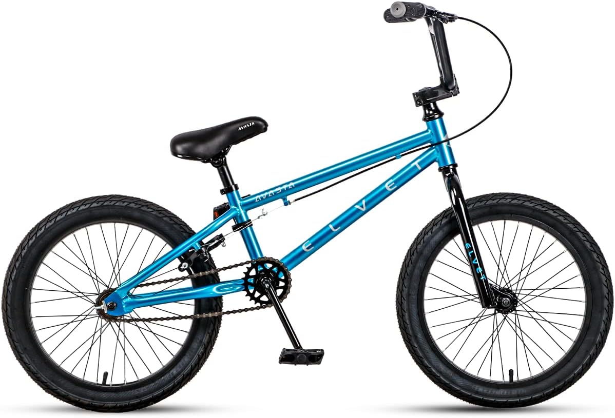 AVASTA 18" 20" Kids BMX Bike, Freewheel BMX Bike for Beginner Riders, Blue/Mint/Black