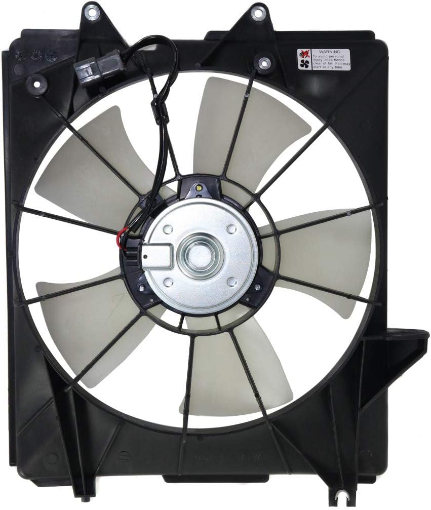 For Honda Odyssey Radiator A/C Cooling Fan Assembly 2005-2010 Replacement For HO3115128 | 19020-RGL-A01