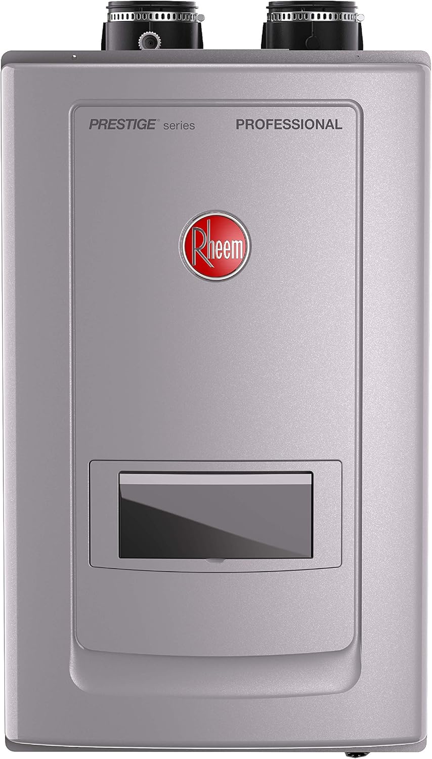 Rheem Prestige Condensing Tankless Indoor Liquid Propane Water Heater with Built in Recirculation 11.0 GPM - RTGH-RH11DVLP, Gray