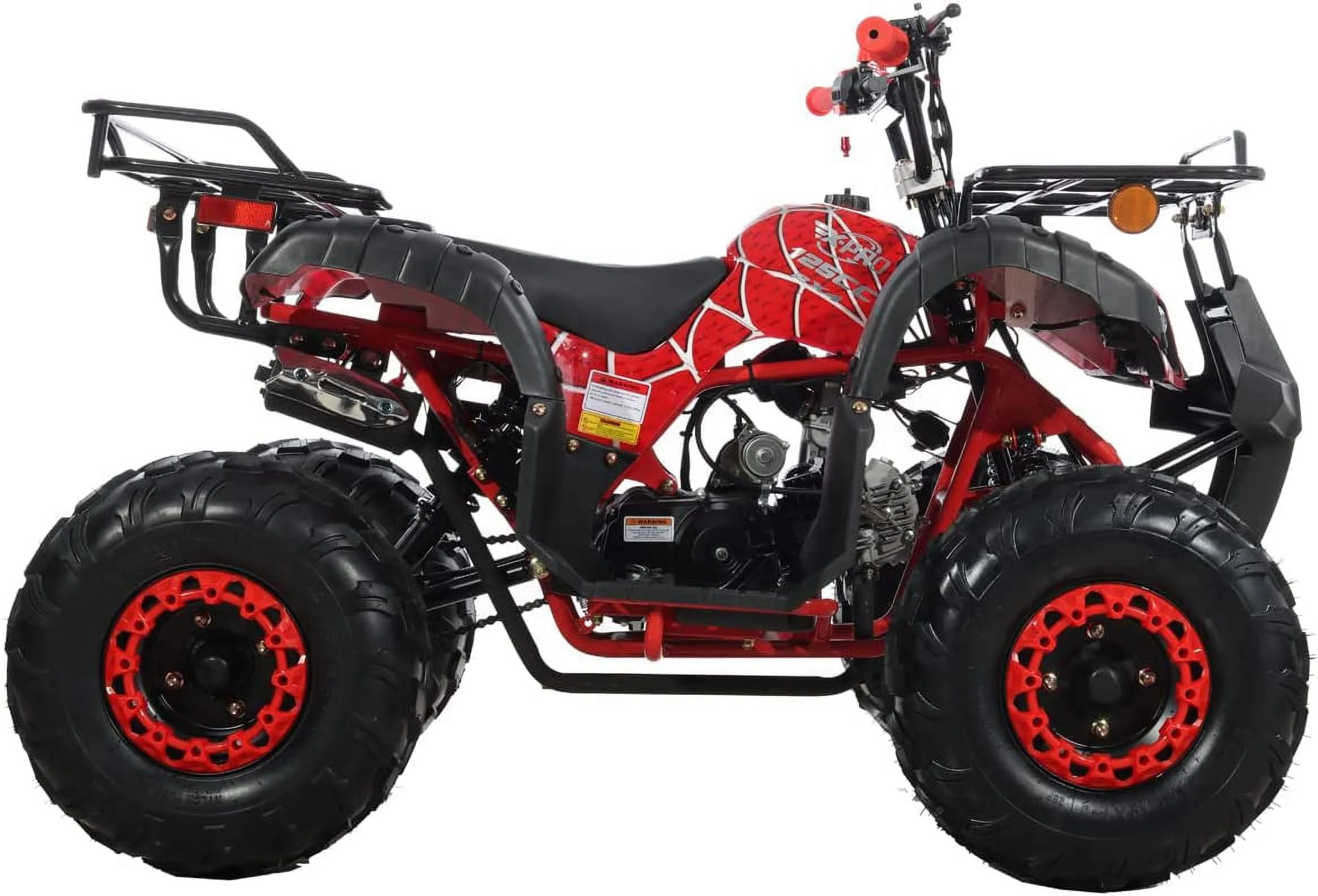 X-Pro Brand New 125cc Gas ATV, Automatic Transmission w/Reverse Remote Control Big 19/18 Tires