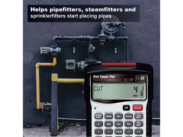 Calculated Industries 4095 Pipe Trades Pro Calculator