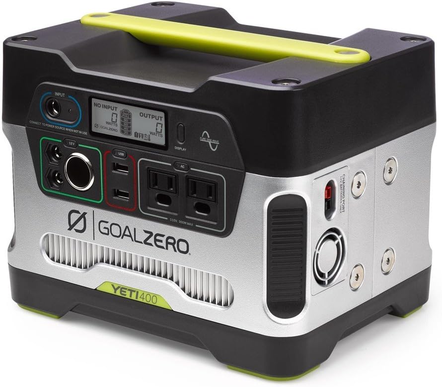 Goal Zero Yeti 150 Portable Power Station, 150Wh Small Generator Alternative with 12V, AC and USB Outputs