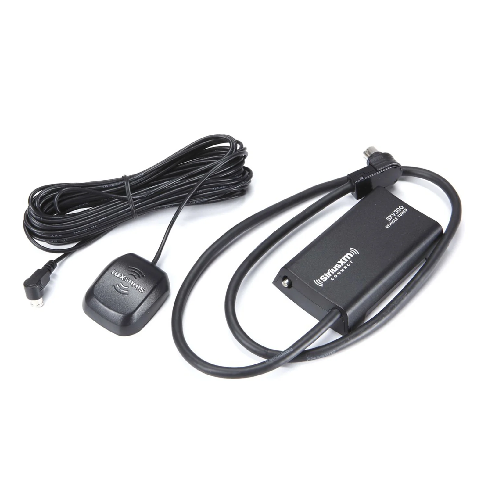 JVC KD-X480BHS Single DIN Bluetooth USB AUX LED Illumination AM/FM Radio Stereo SiriusXM Ready Amazon Alexa LED Car Audio Receiver Harley 98-2013 FLHX Install Adapter Kit, SiriusXM Radio Tuner Kit