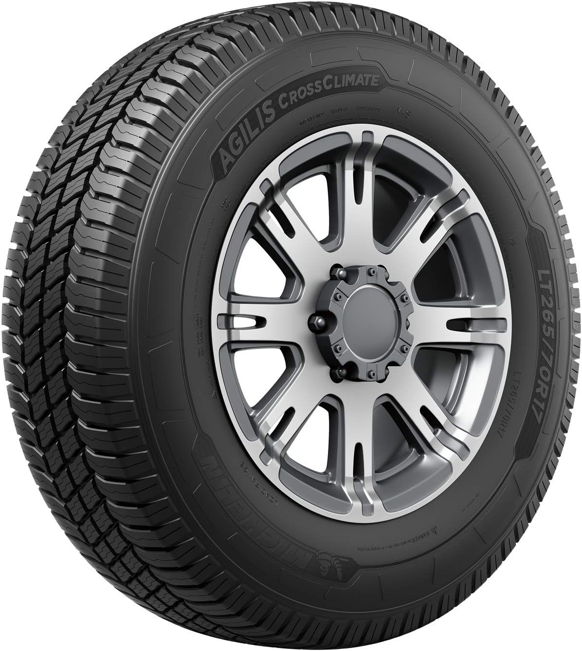 MICHELIN Agilis CrossClimate All-Season Radial Car Tire for Commercial Vehicles; LT225/75R16/E 115/112R