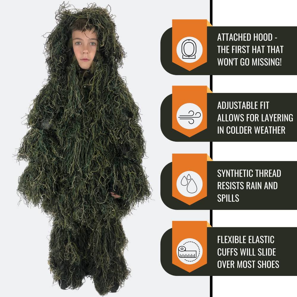 Arcturus Camo Ghost Ghillie Suit (Woodland, Regular)