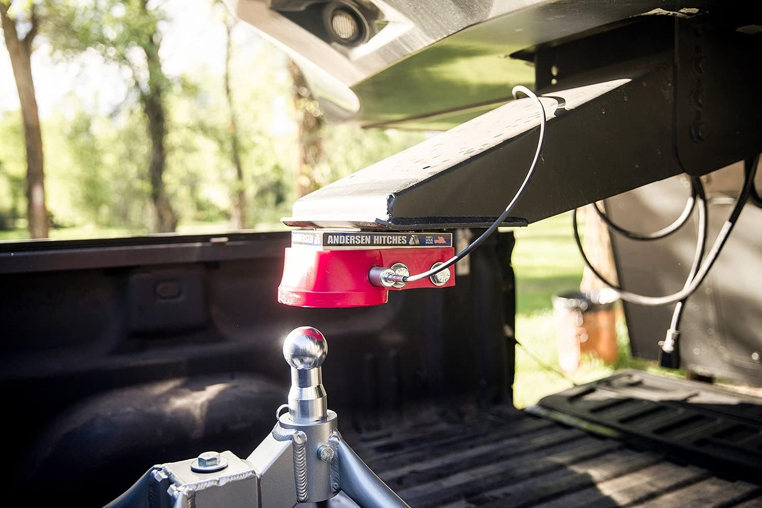 ANDERSEN HITCHES | Ultimate 5th Wheel Connection (Toolbox Model) | 13" Tall Base, 24,000 lbs GTWR, 4,500 LBS tongue weight | 3220-TBX