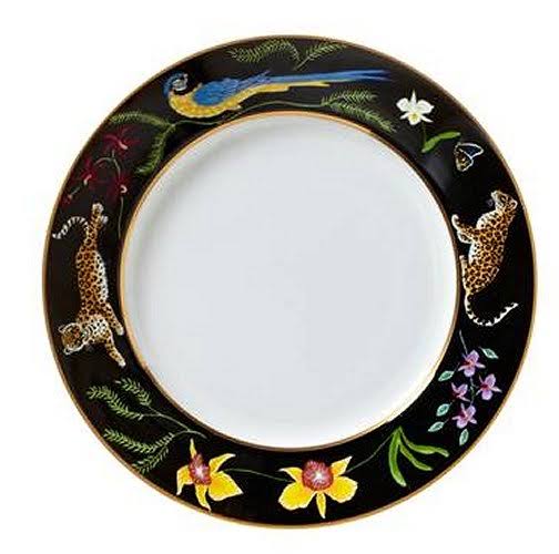 Lynn Chase Jaguar Jungle Salad Plate