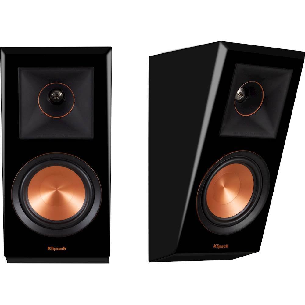 Klipsch RP-500SA Piano Black Surround Speaker - Pair