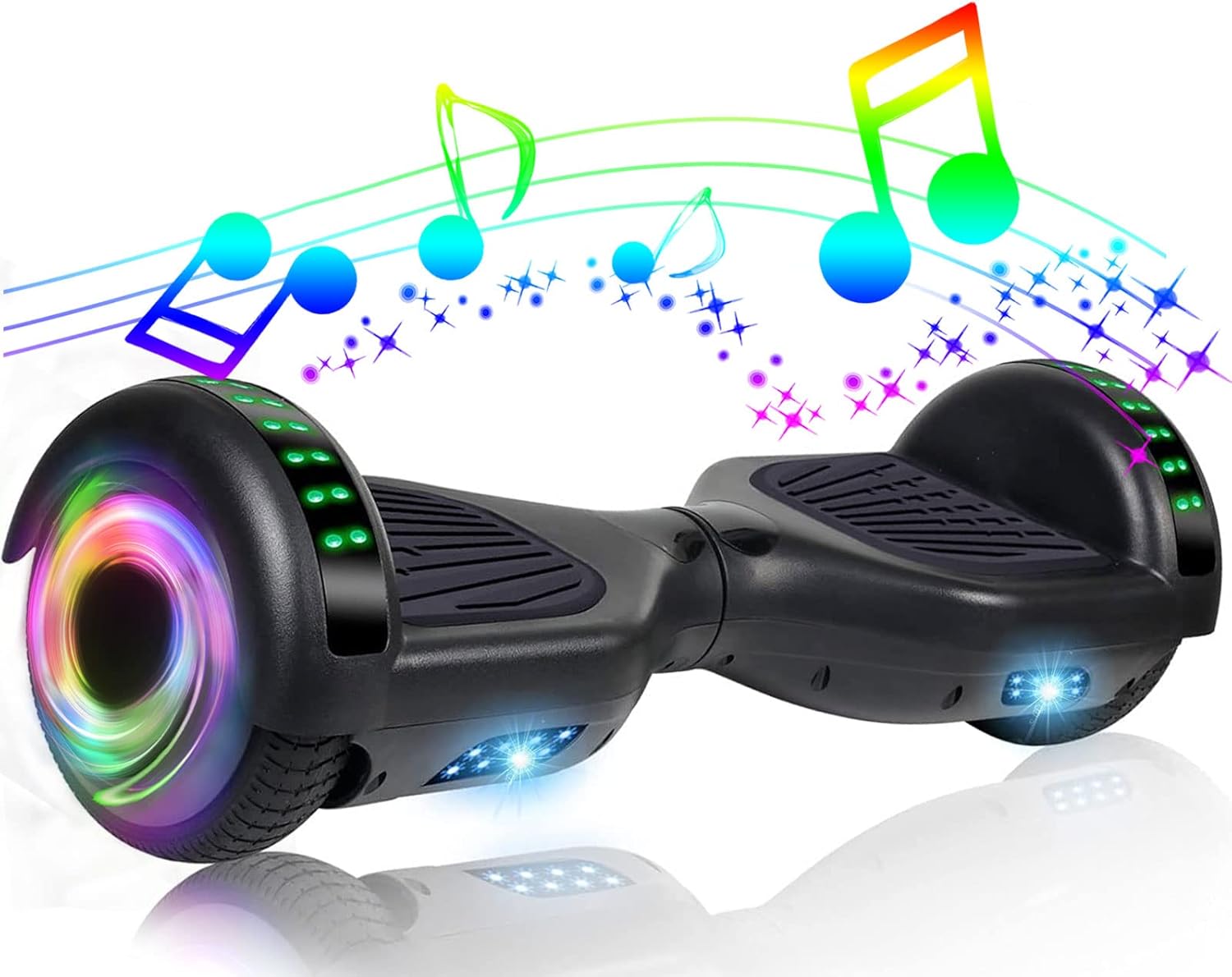 Hoverboard for Kids Ages 6-12 Girls Boys - 6.5" Wheels Adults Hover Board with Bluetooth Speaker Lights Electric Self Balancing Scooter for Teens, Boys Girls gift